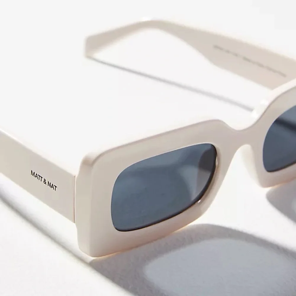 Anthropologie Ivvy Matt & Nat White Sunglasses